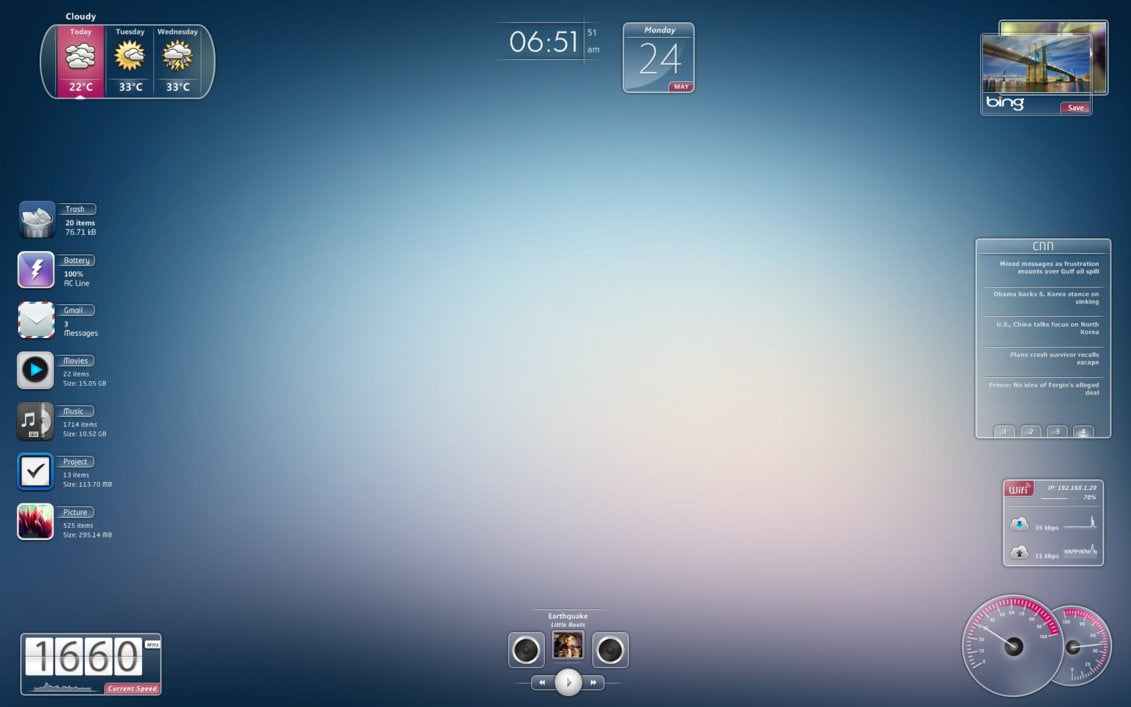 best rainmeter skins