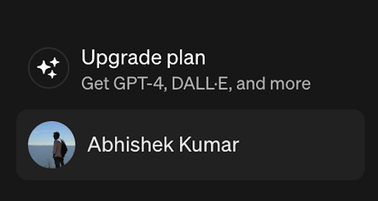 Log out of all devices from the ChatGPT setting