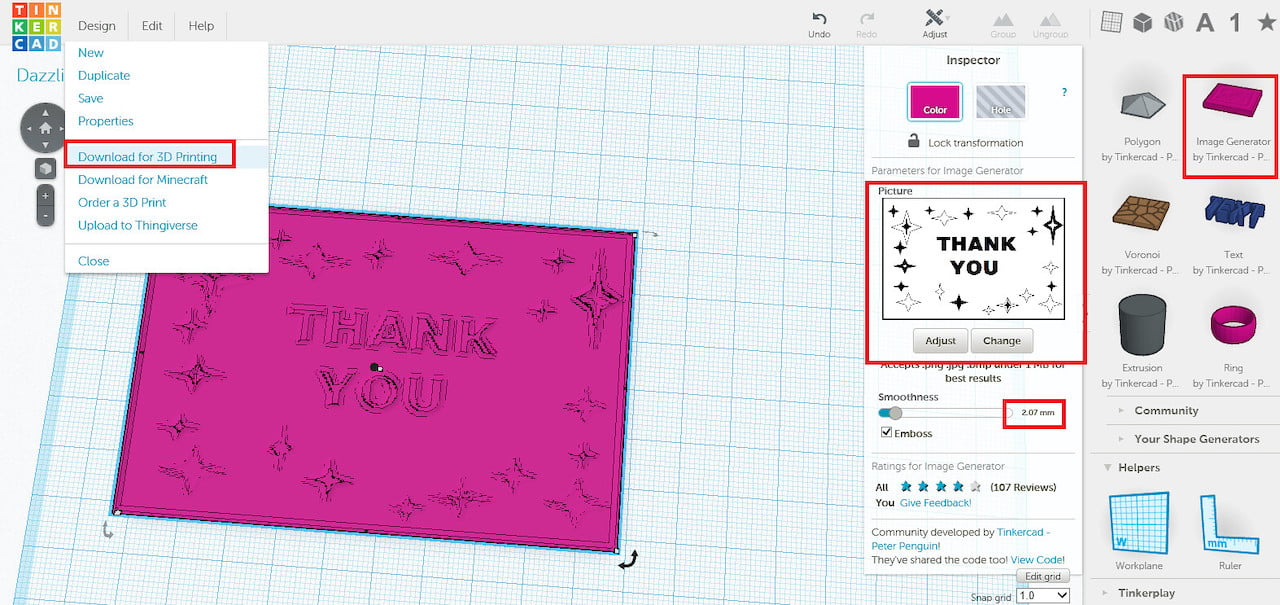 Free CAD Software tinkercad