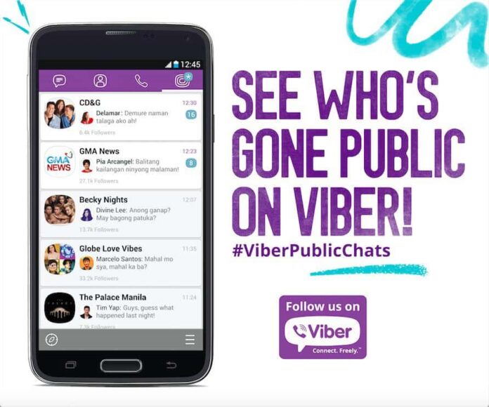 Viber rolls out Public Chats feature on its mobile app