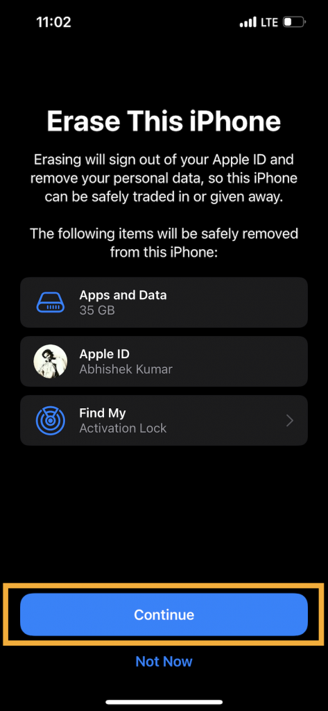 How to reset iPhone, iPad or iPod touch to factory settings