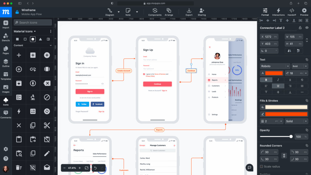 Best Wireframe Tool for Beginners: Moqups