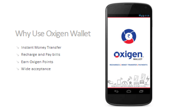 Oxigen launches India’s first mobile wallet allows to share money over social network
