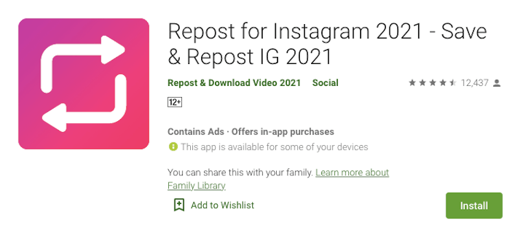 How to Download Reels via Repost?