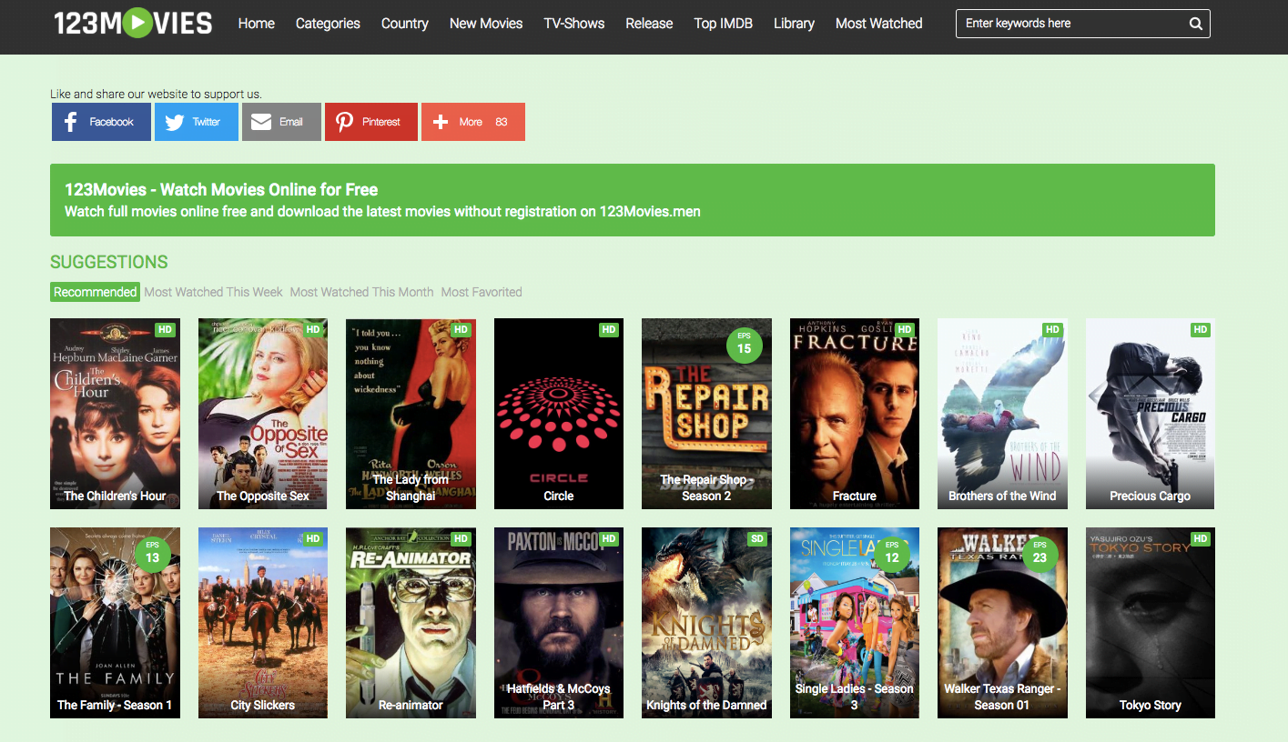 123Movies proxy 
