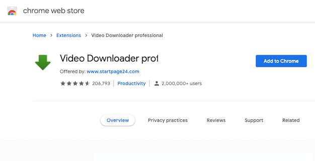 Twitter video downloader