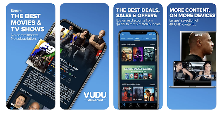 Vudu for iphone and ipad